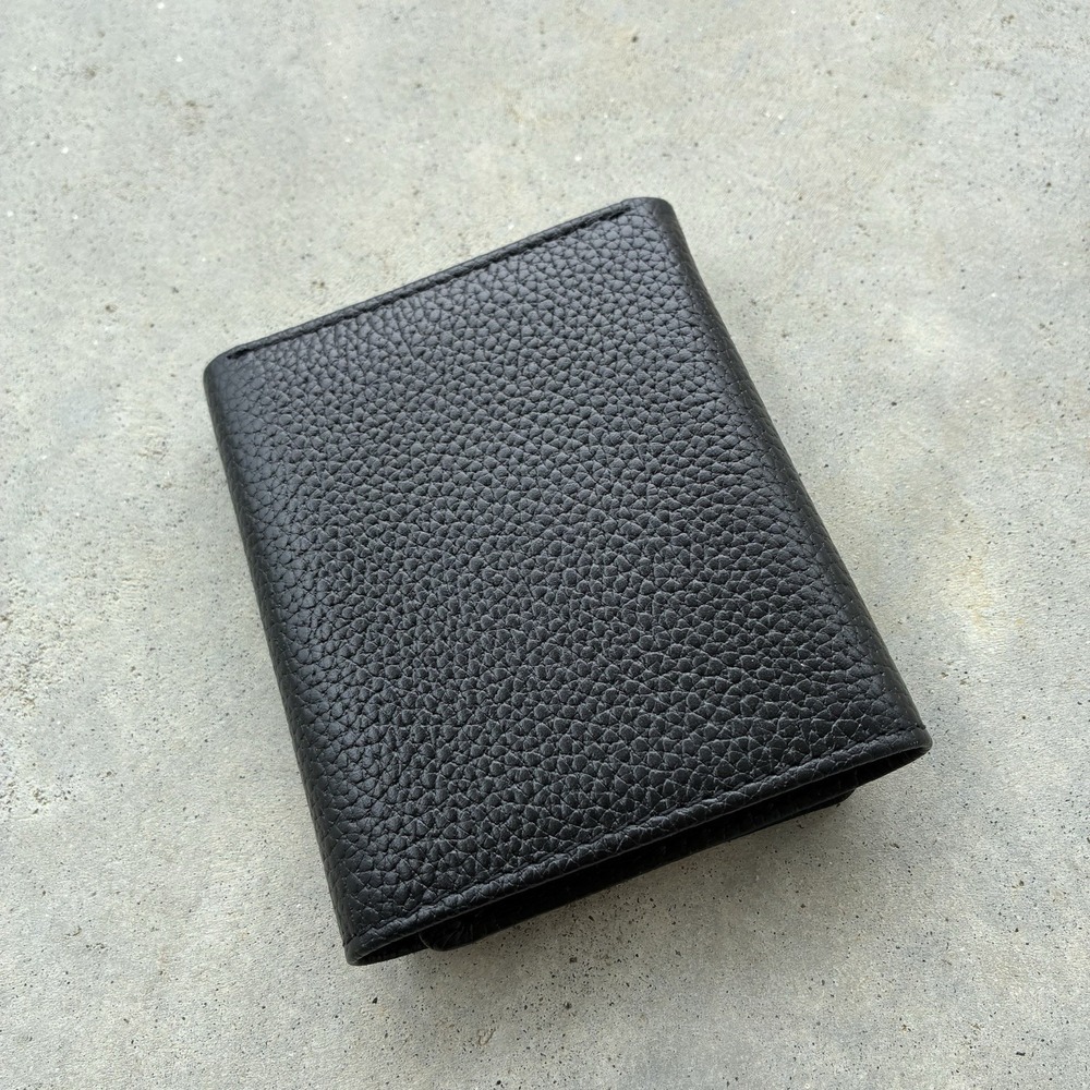 Harley-Davidson Men's Embossed Skull Bifold Leather Wallet Black - Picture 4 of 4